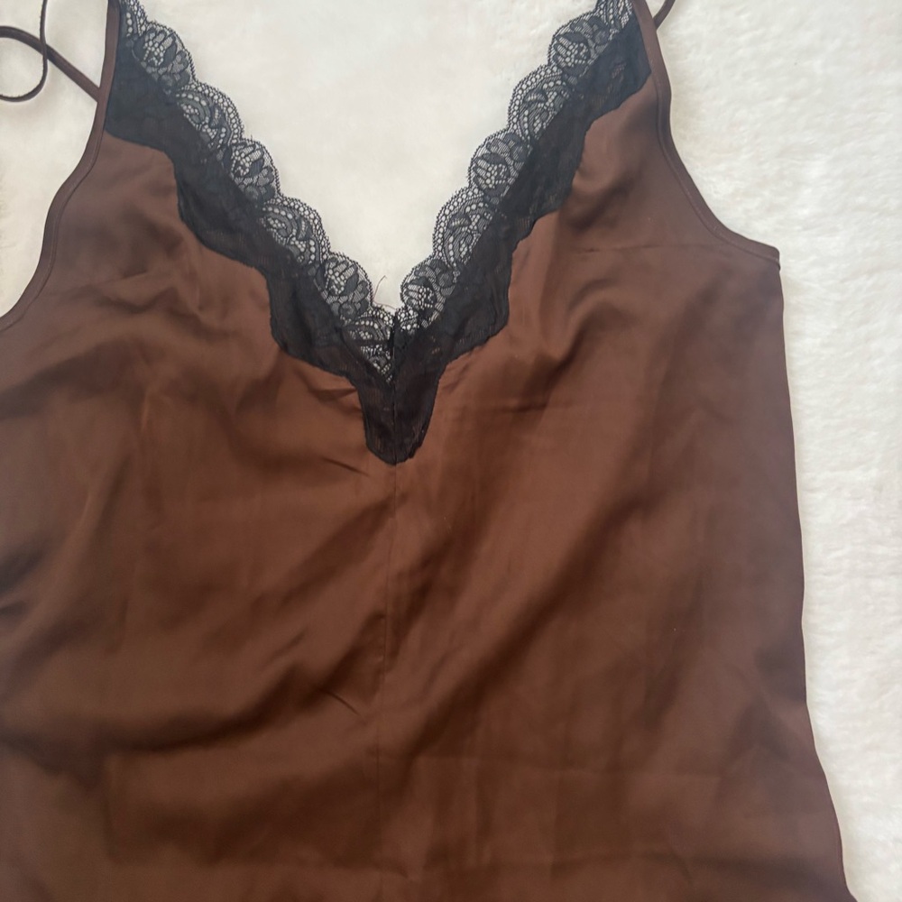 F21 satin pajama romper - Picture 3 of 5